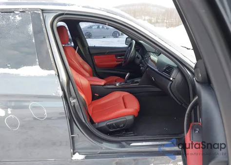 2015 BMW 335I z USA, uszkodzony, nr VIN WBA3A9C51FKW74867